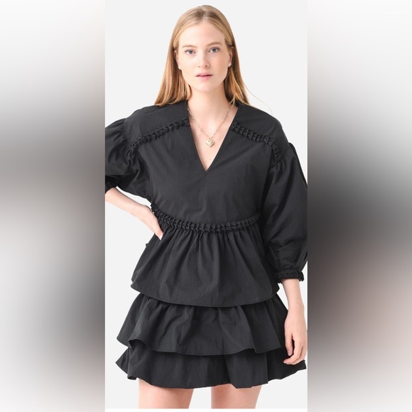 NWT RHODE ARYA black top size M - Picture 1 of 10